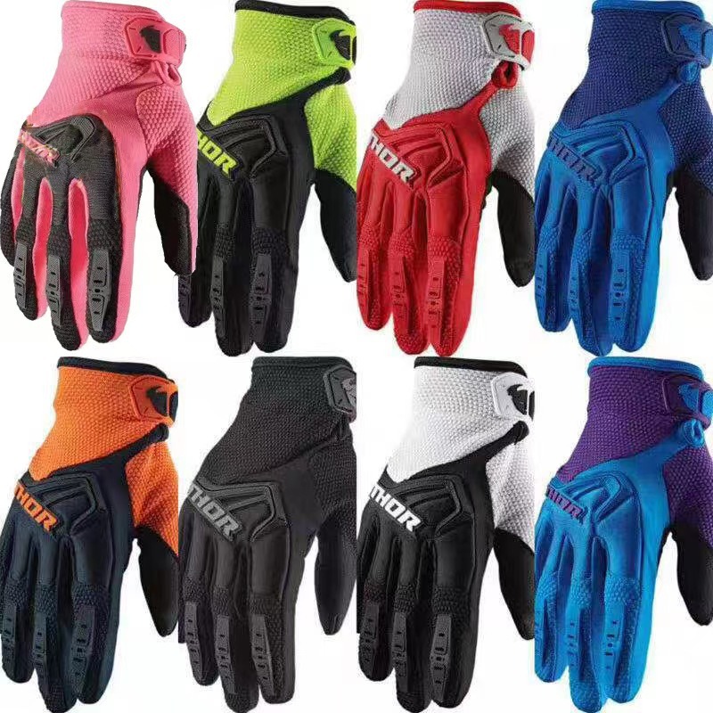 Mountain Biking Gloves - Luvas de Motocross para Corrida Enduro