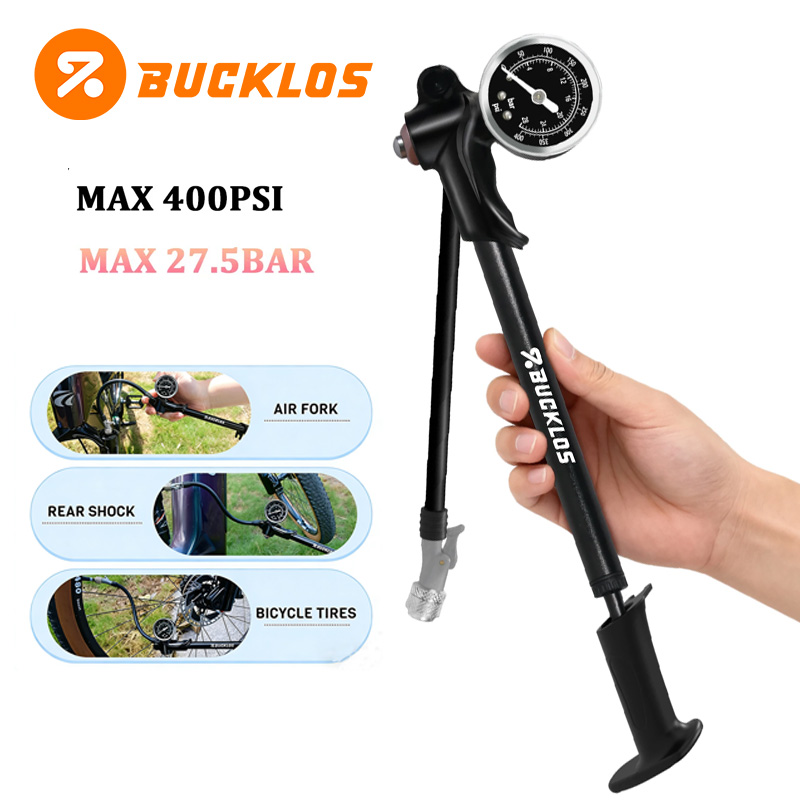 Shock Pump Suspension - Bomba de ar de bicicleta de