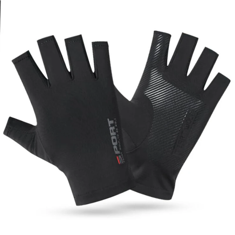 Mountain Biking Gloves - 1 par meio dedo luvas de