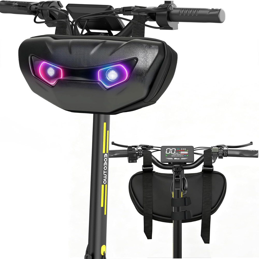 Mountain Biking App - Bolsa de Guidão LED Pixel com