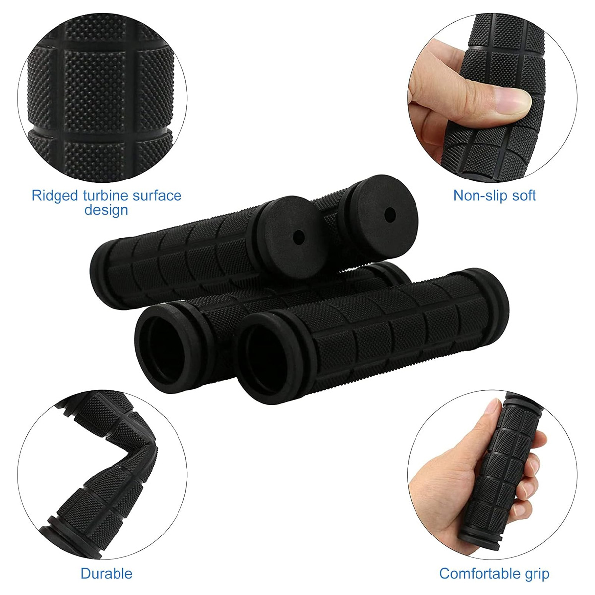 1 par de luvas para guidão de  - Mountain Biking Gloves avaliação e preço