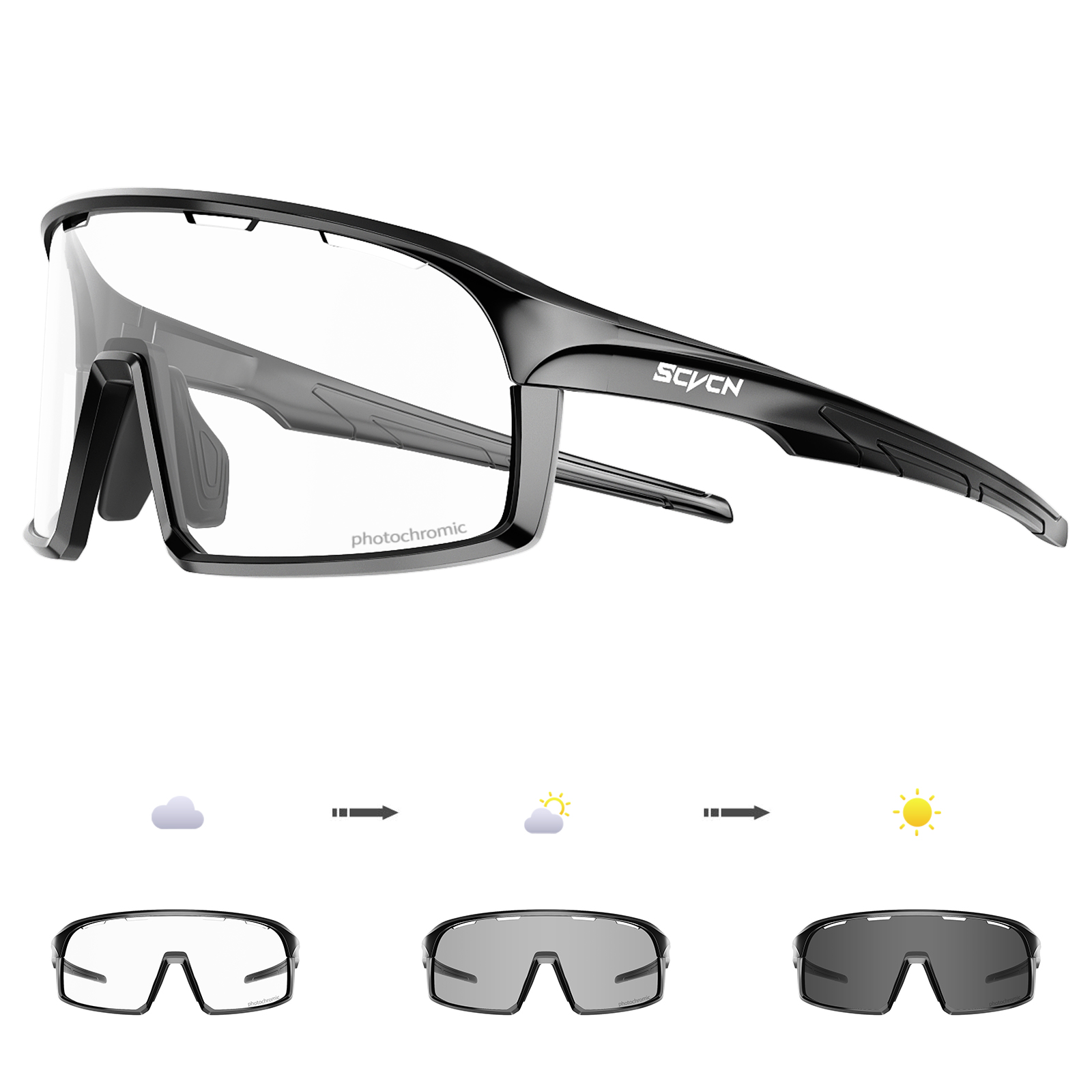 Óculos de Sol Fotochromáticos  - Mountain Biking Goggles avaliação e preço