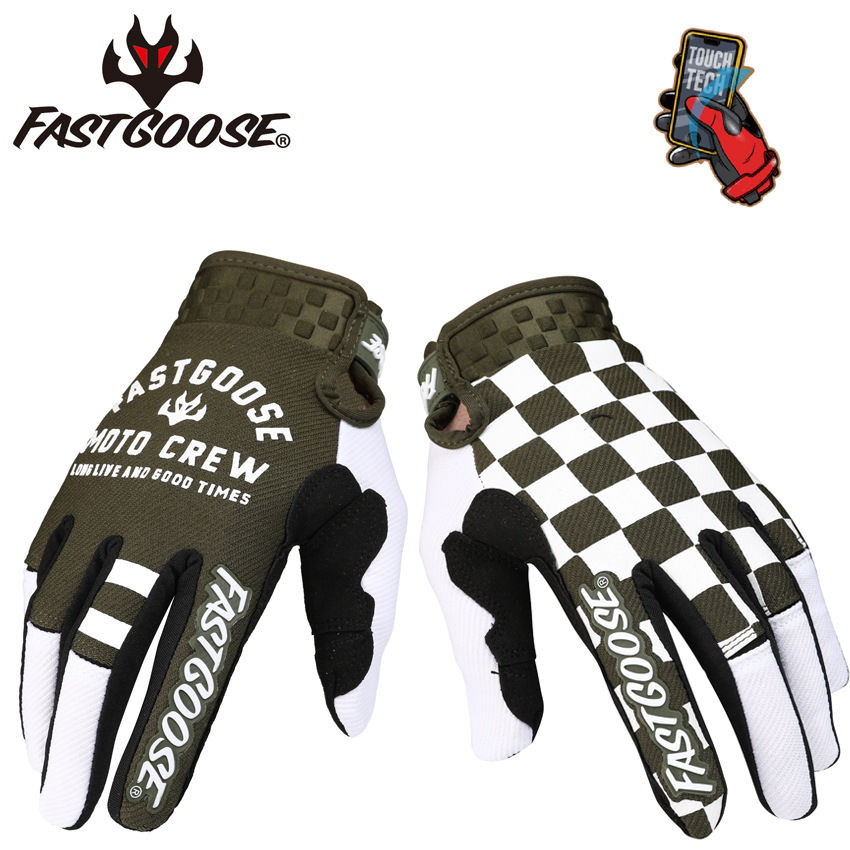 Fastgoose motocross mx luvas e - Mountain Biking Gloves avaliação e preço