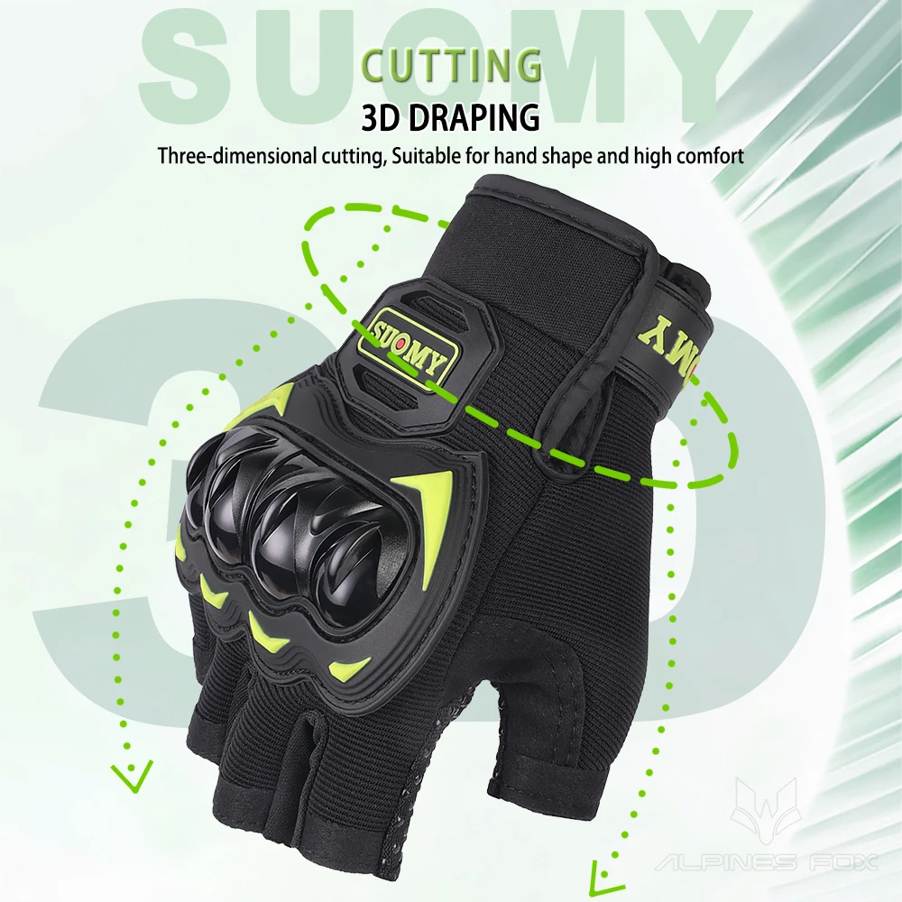 Suomy verão luvas da motocicle - Mountain Biking Gloves avaliação e preço